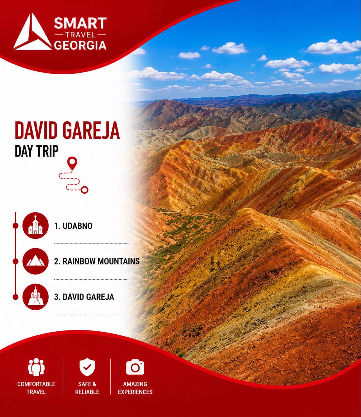 David Gareja day trip poster
